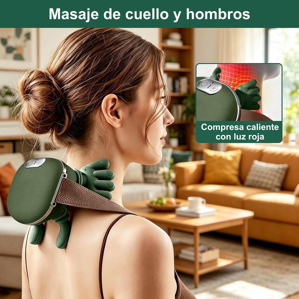 Masajeador 4D de Cuello y Espalda con Calor Calma™